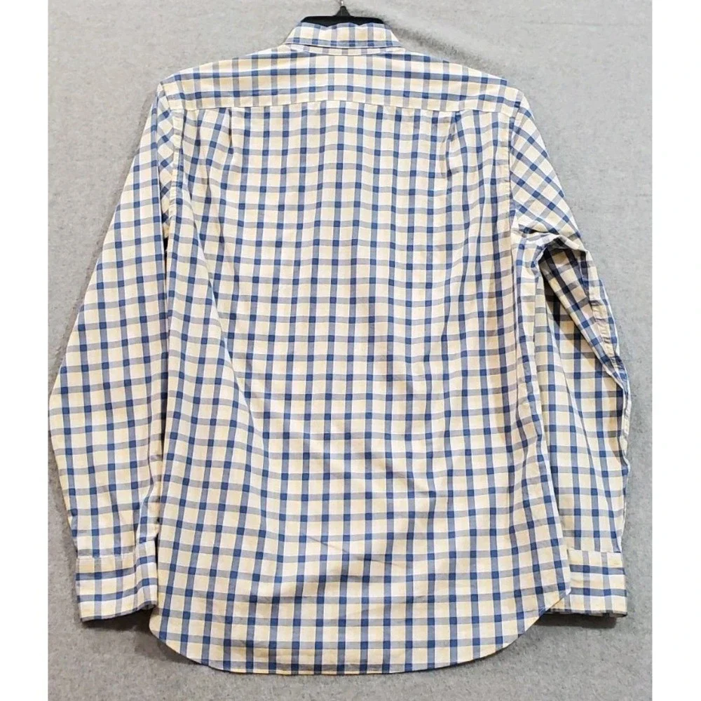 Lot of 2 J. Crew Plaid Button Down Shirts Medium Classic‎ / Slim Untucked